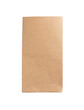 © valiantsin - Paper bag, small kraft package, sack. Craft brown pouch, pack mockup isolated on white background