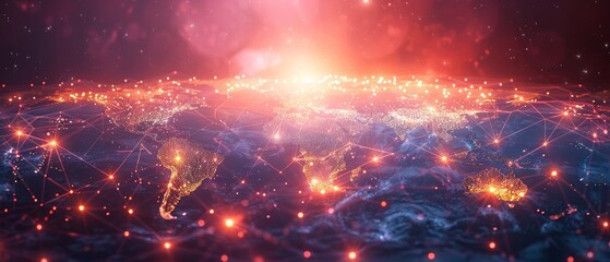 Leinwandbilder - Analyses and data exchange with customers, recruitment, global outsourcing, customer service, teamwork, strategy, technology and social networks are all part of a global business structure of
