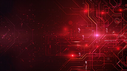 Garnet color cyber and tech background