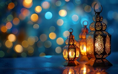 Fantasy style lantern for islamic ramadan celebration