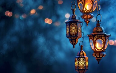 Fantasy style lantern for islamic ramadan celebration