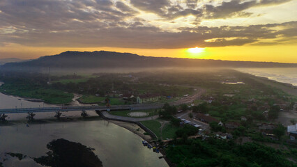 The Kretek 2 Bridge part of the Bantul Southern Cross Road (JJLS)