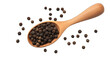 © Rehman - A wooden spoon filled with green coriander seeds