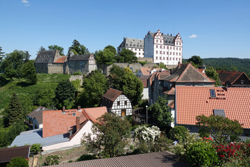 Canvas Print - Schloss Lichtenberg im Odenwald