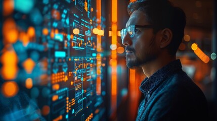 Business digital transformation a company transitioning to a fully integrated tech driven operation