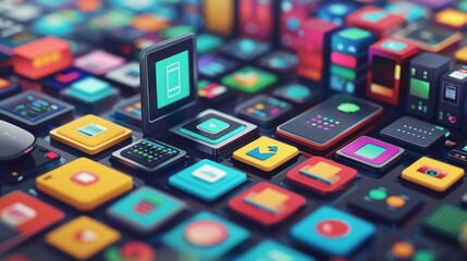 Wall Mural - operating system compatibility: ensuring software interoperability