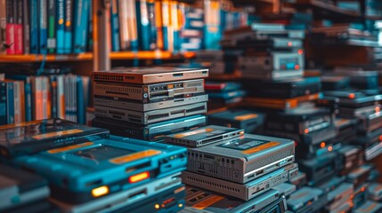 Wall Mural - the importance of system backups: ensuring operating systems data integrity