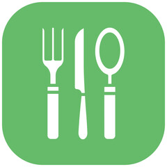 Sticker - Cutlery Icon