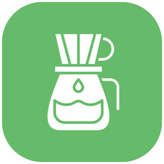 Sticker - Coffee Dripper Icon