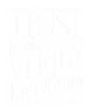 Fototapeta  - Zero Trust - Trust no one, verify everything