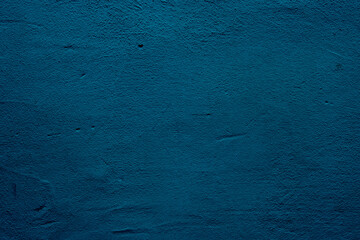 Canvas Print - Blue colored abstract wall background with textures of different shades of blue