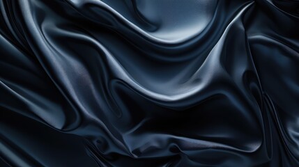 Wall Mural - Abstract Luxury gradient Blue background. Smooth Dark blue with Black vignette Studio Banner
