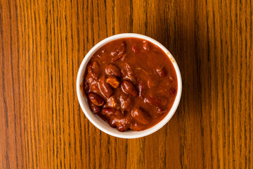 Poster - Brisket chili in a cup