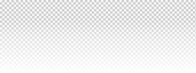 Transparent background for photo or graphic elements. PNG transparency texture effect. Checkerboard with white and grey squares. Pixel wallpaper. Vector illustration.