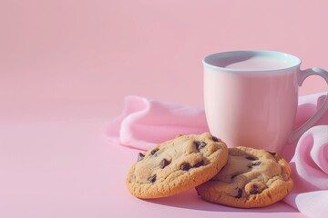 Canvas Print - Snacks with dairy