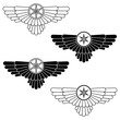 Zoroastrian winged disc