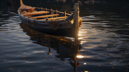 boat on the river