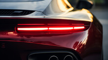 Tail Light Of A Luxury Car
