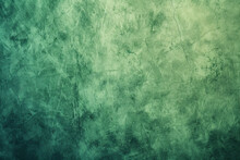 Abstract Green Painted Grunge Texture
