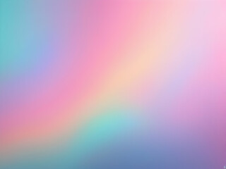 Beautiful 4K color gradient background with color noise. Abstract pastel holographic blurred grain gradient banner background texture with soft glitch effect and colorful digital grain Nostalgic, vint