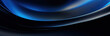 Blue and dark color futuristic wave abstract fluid background banner, blue swirl wave abstract background
