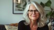 © Viewvie - Portrait of beautiful senior woman with white hair