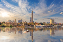Cairo Downtown On The Nile, Egypt
