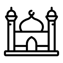 Sticker - mosque