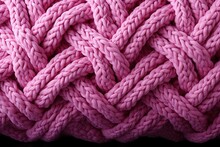 Pink Knitting Pattern Seamless Texture