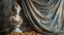 Ornate Woman Sculpture Bust Free Stock Photo - Public Domain Pictures