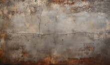 A Faded Beauty: The Elegance Of A Rusty Metal Wall