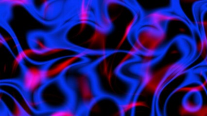 Leinwandbilder - Navy Blue Seamless Fluid Art Abstract Background. animation. 4k looping footage