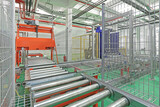Fototapeta Big Ben - Automatic Conveyor Storage System Warehouse