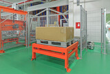 Fototapeta Big Ben - Pallet Box Automated Storage Warehouse