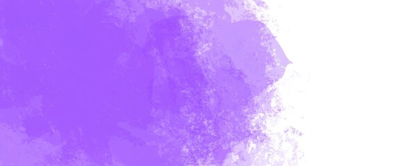 Wall Mural - purple grunge texture on white background copy space for text