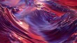 vibrant liquid texture with dynamic movement in purple and red hues
