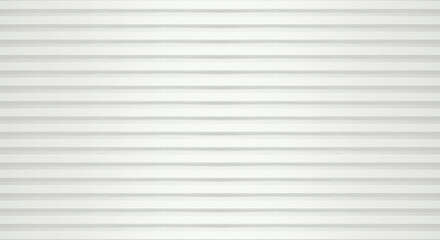 Wall Mural - white metal siding fence striped background