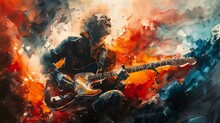 Celebrated Musicians In Watercolor Legends Of Sound On Canvas