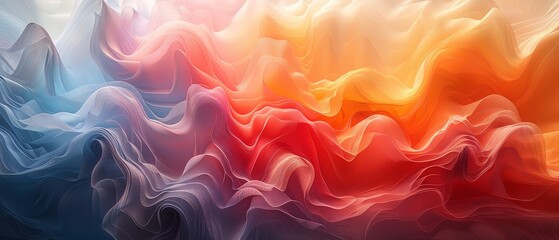 Poster - With liquid shape and gradient color, this template banner is colorful and eye-catching.