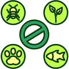 Sticker - Biodiversity Loss Illustration