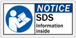 © Pog - Safety data sheet sign and labels