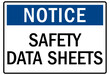 © Pog - Safety data sheet sign and labels