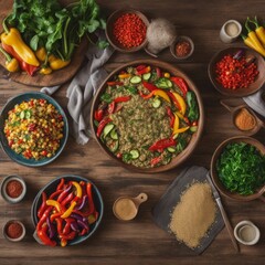 vegetables, ingredient, healthy, fresh, meal, bowl, organic, vegetarian food, vegan, vegetable, food, lunch, lettuce, vegetarian, delicious, green, diet, dinner, background, salad, top, menu