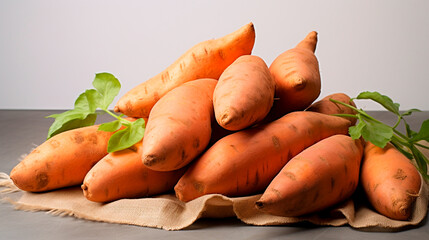 Wall Mural - a pile of carrots with a parsley on top