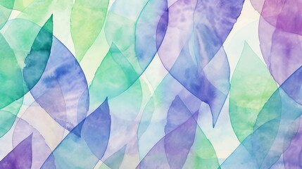 Wall Mural - Purple and green       abstract watercolor background   pattern