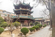 The Great mosque of Xi'an. Muslim quarter, Xi'an city, Shaanxi province, China.