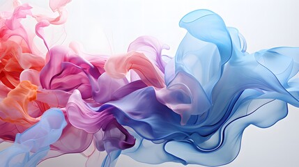 Seamless abstract color wallpaper. Wavy fluid pattern.