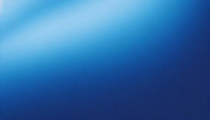 Blurred grainy gradient blue background noise texture effect smooth backdrop header landing page design copy space