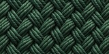 Fototapeta  - Green rope pattern seamless texture