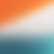 Vibrant grainy gradient background orange white blue teal blurred noise texture header poster banner landing page backdrop design